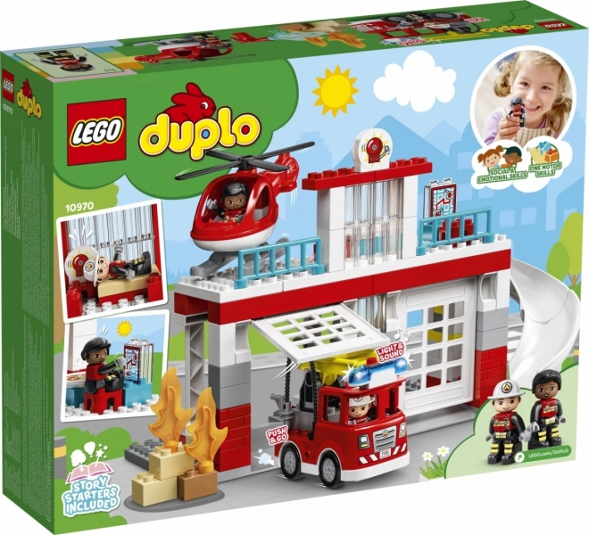 LEGO DUPLO 10970 Hasičská stanice a vrtulník