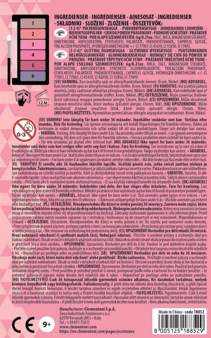 CLEMENTONI Crazy Chic Teen: MakeUp Eyes Pink Power