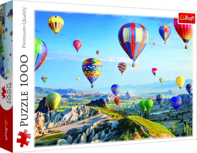 Puzzle 1000 dílků - Pohled na Kappadokii