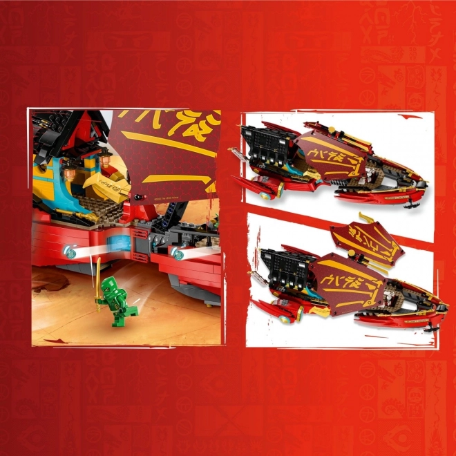 Konstrukční sada LEGO Ninjago Perla osudu - závod s časem
