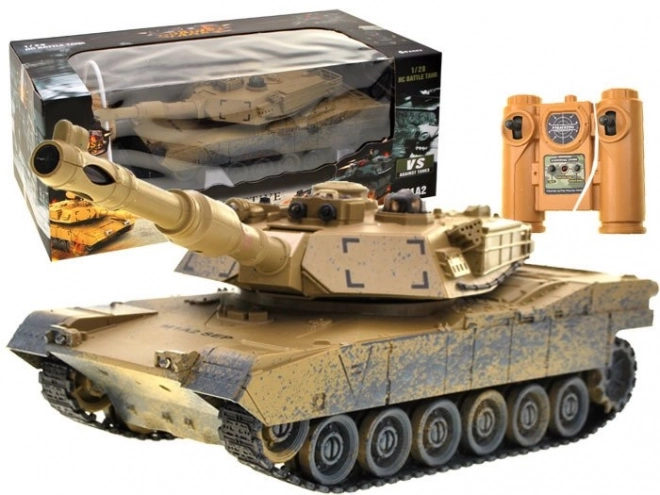 Řízené tanky M1A2 pouštní kamufláž RC0374