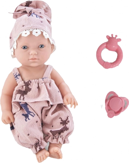 Panenka miminko 25 cm s doplňky