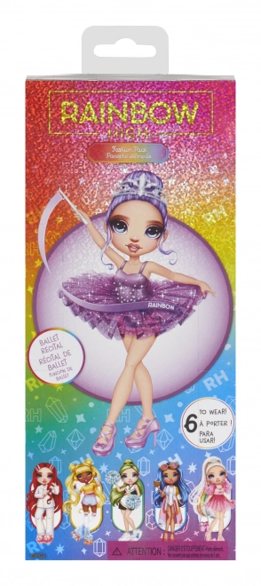 Sada oblečení pro panenky Rainbow High