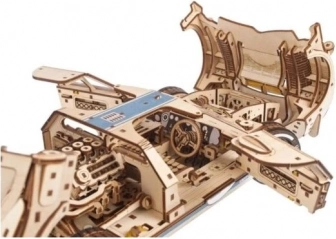 Ugears 3D dřevěné mechanické puzzle Endurance Racer