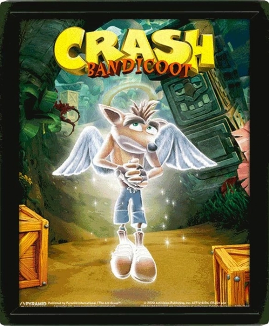 3D obraz Crash - Game Over