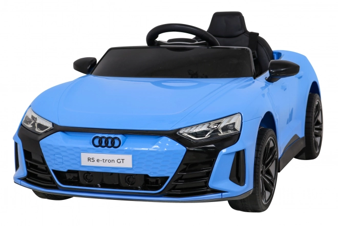 Audi RS E-Tron GT dětské elektrické auto s ovladačem a pohonem 4x4 – Modrá