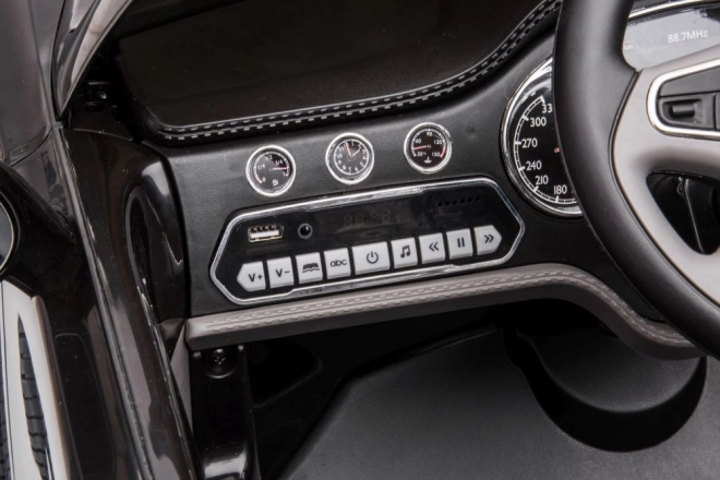Elektrické dětské autíčko Bentley Mulsanne – Černá lakovaná