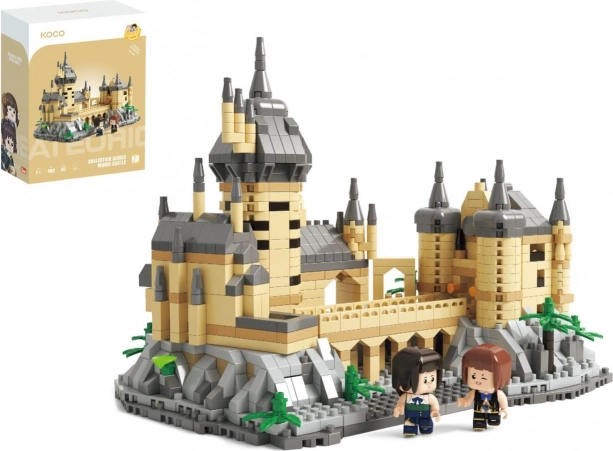 Stavebnice KOCO magický hrad, plast, 1132 ks