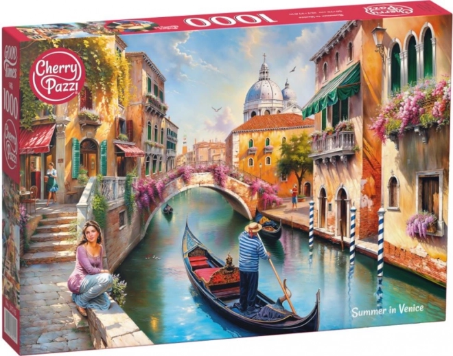 Puzzle léto v Benátkách 1000 dílků