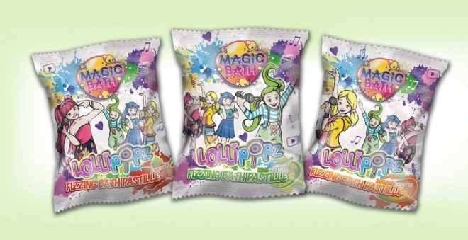 Šumivé tabletky do vody Lollipopz