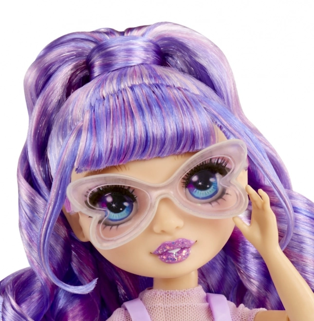 Rainbow High Kreativní Krystaly panenka – Violet Willow