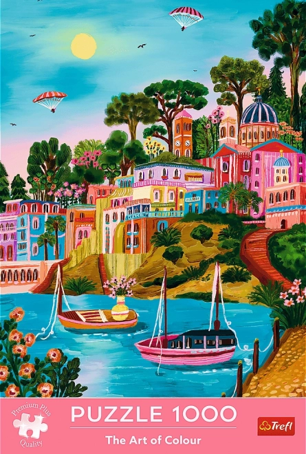 Puzzle 1000 dílků Premium Plus Syros Řecko