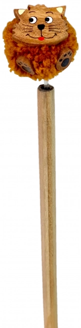 Tužka s pomponem a kočkou