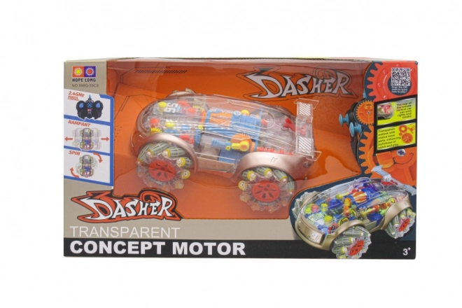 Auto s efektem kouře RC