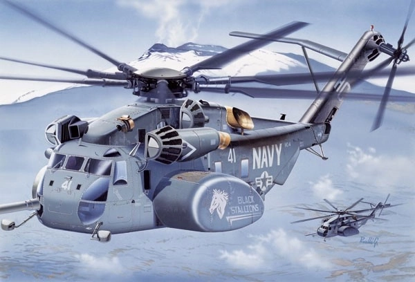 Italeri MH-53E Sea Dragon plastikový model vrtulníku 1:72
