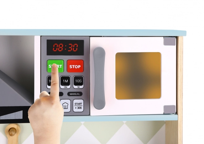 Dřevěná dětská kuchyňka TOOKY TOY s příslušenstvím
