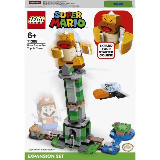 LEGO Super Mario 71388 Boss Sumo Bro a padající věž – rozšiřující set
