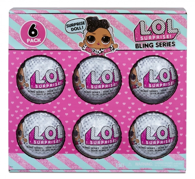 L.O.L. Surprise! Slavnostní třpytková panenka 6-pack A