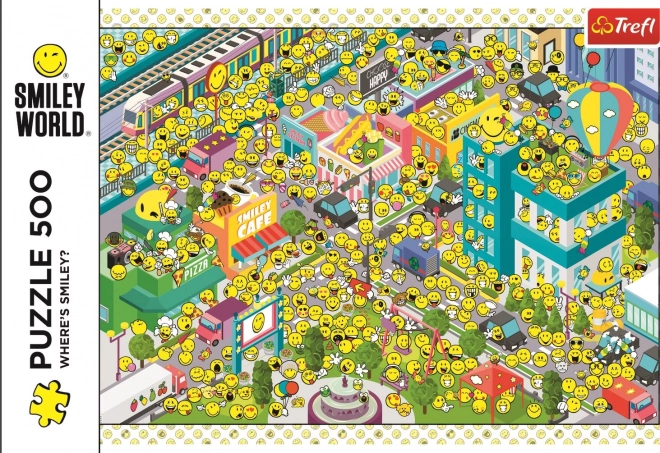Puzzle 500 dílků Kde je Smiley?