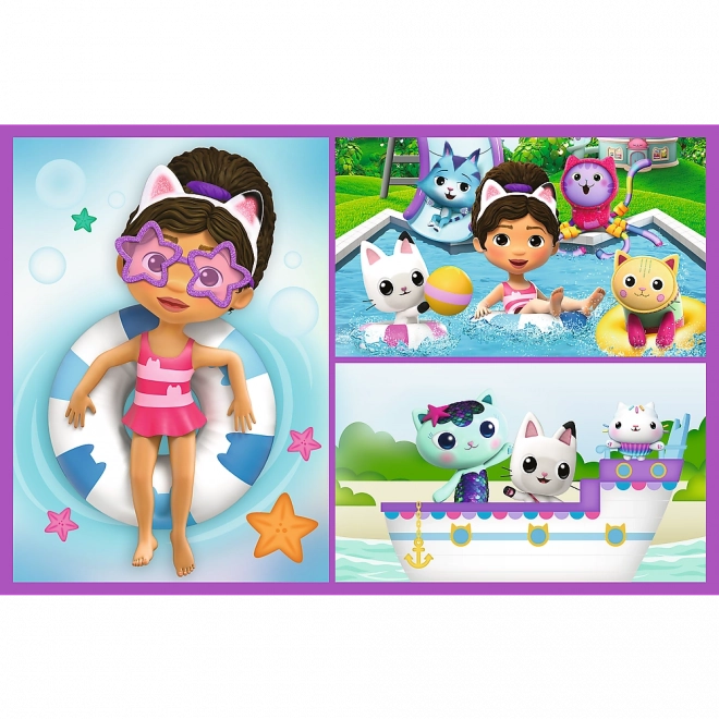 Puzzle 2x70 Hraj si s Gabby