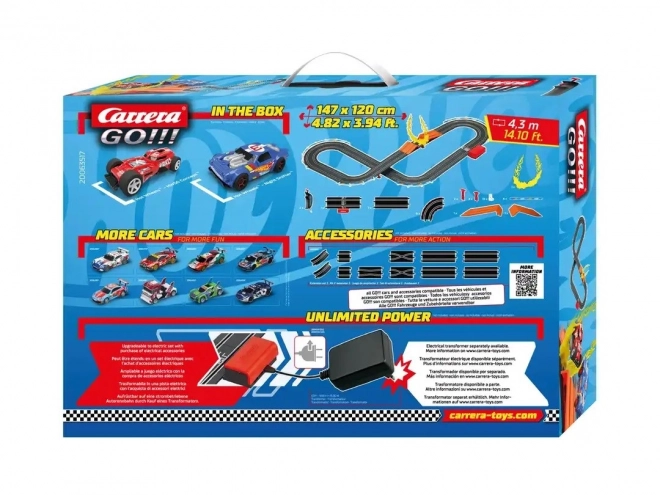 Závodní dráha Hot Wheels 4,3 m kopec