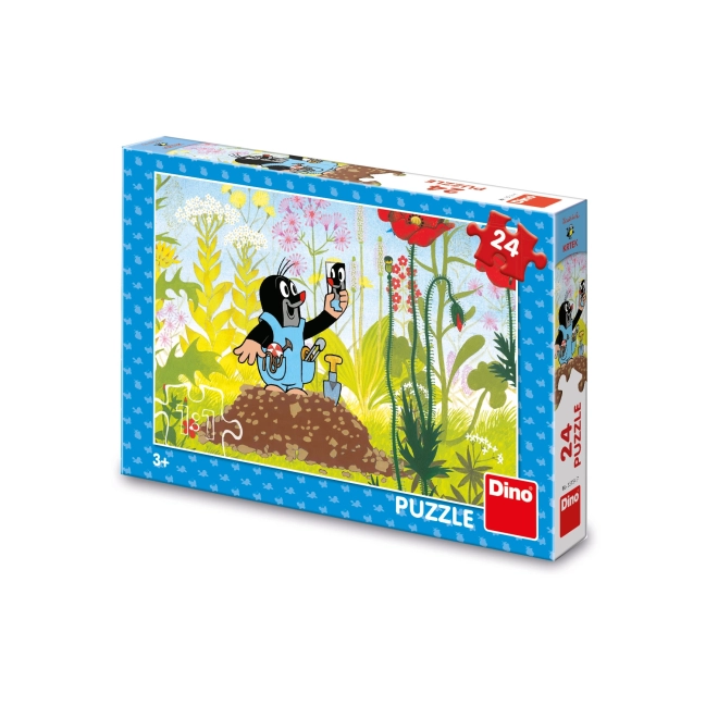 Krtek v kalhotách puzzle 24 dílků
