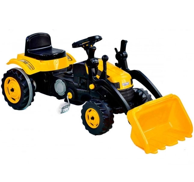 Traktor na pedály s buldozerem Woopie