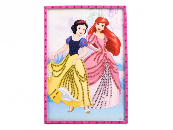 Disney Princezny kreativní diamantová mozaika