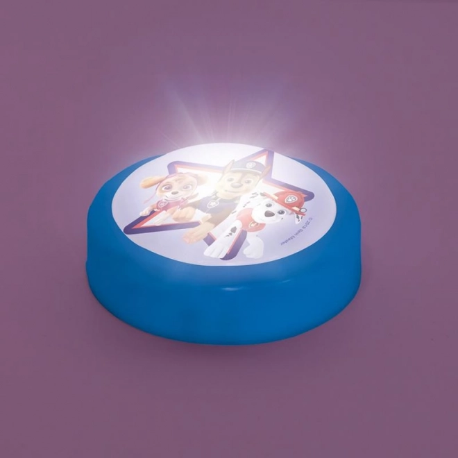 Nebesa nad postel s motivem PAW Patrol s lampičkou