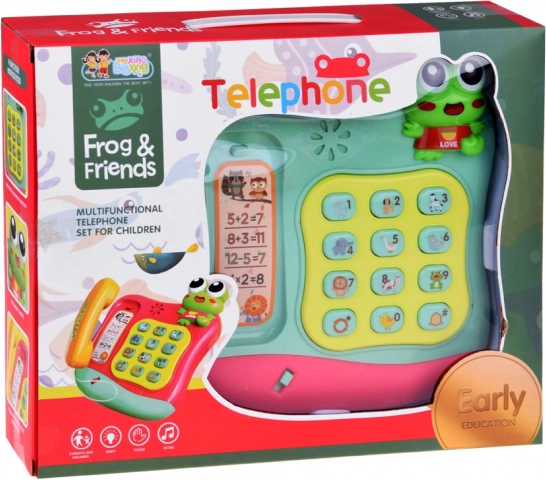 Barevný hudební telefon pro děti