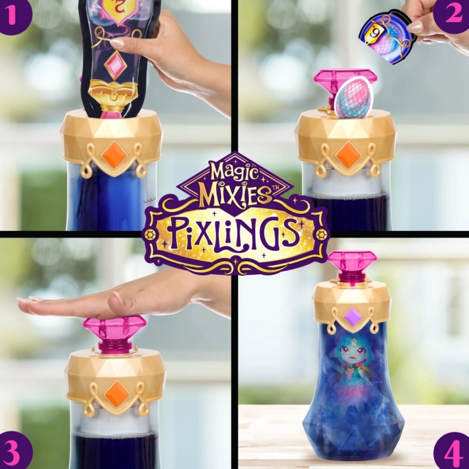 Panenka Magic Mixies Pixlings Drakonoška Tyrkysová