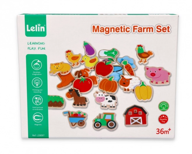 Magnety Farma - Sada 24 ks