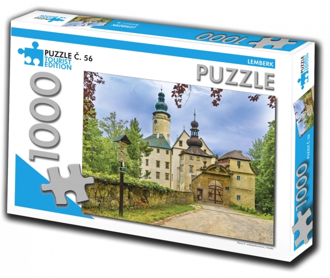 Puzzle Lemberk 1000 dílků turistická edice