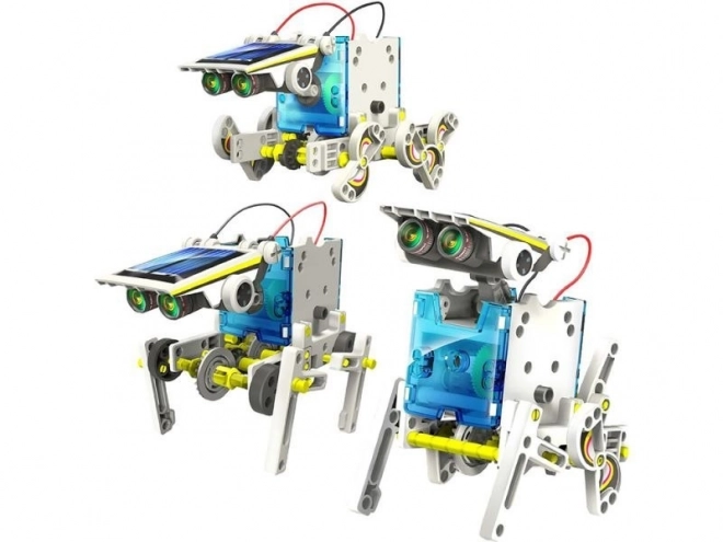 Solární robotická stavebnice 14v1