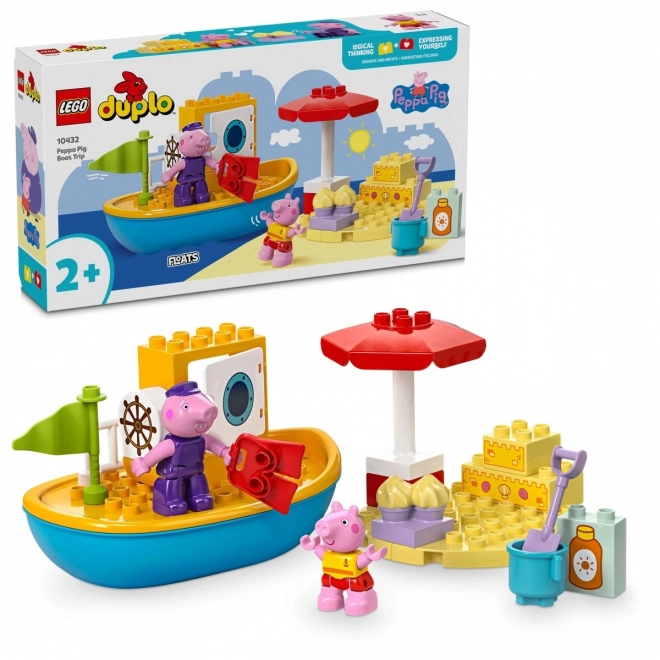 LEGO DUPLO Peppa Pig Výlet lodí