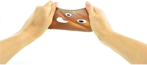 Elastická antistresová slizová hmota, 7 cm, různé barvy