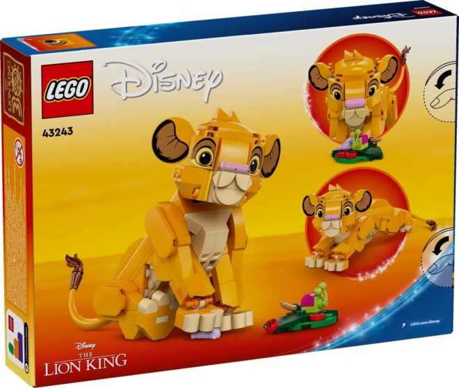LEGO Disney 43243 Lvíče Simba ze Lvího krále