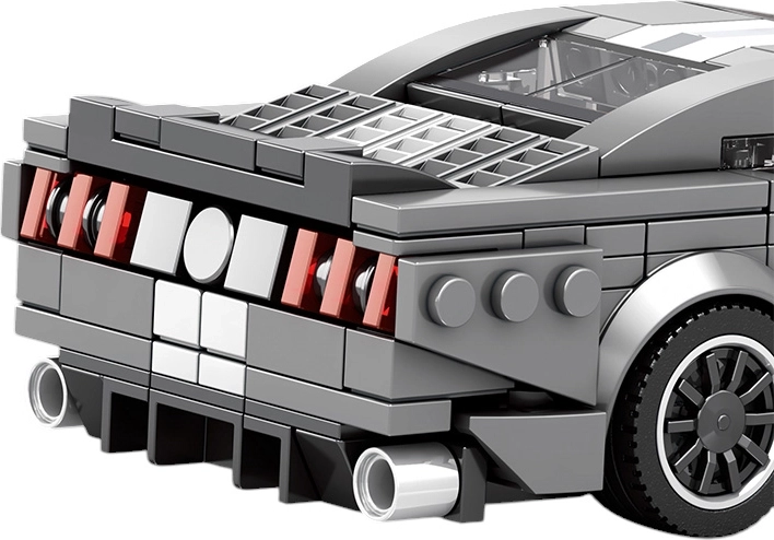 Realistické detaily sportovního vozu