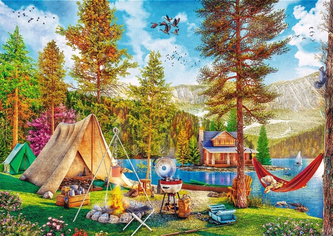 Puzzle Letní relaxace 2x500 dílků