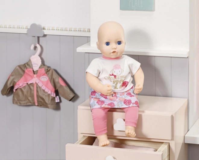 Baby Annabell cestovní šatník pro panenky tyrkysový