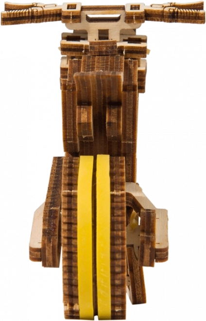 Dřevěné 3D puzzle - MotoCross