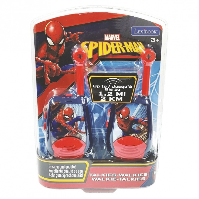 Dětské vysílačky Spider-Man s dosahem 2 km