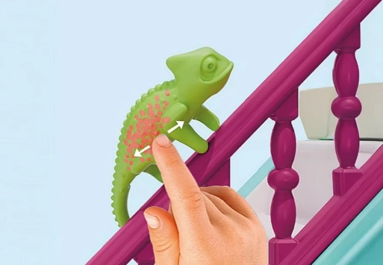 Tajná skrýš a interaktivní prvky