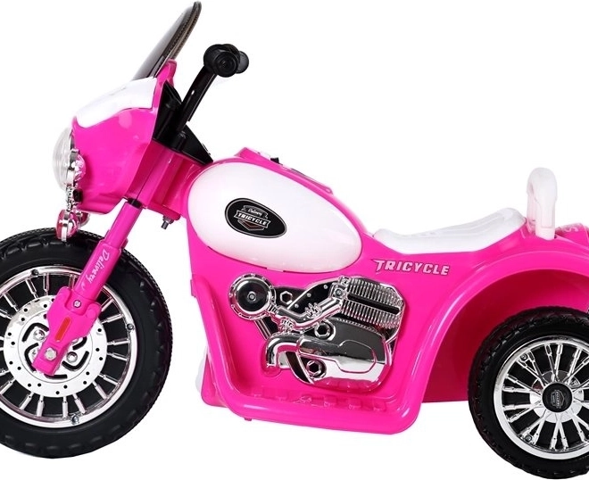Dobíjecí motocykl JT568 – Temně-růžový
