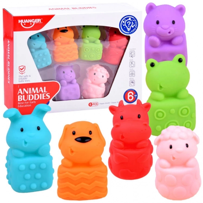 Gumová zvířátka do koupele
