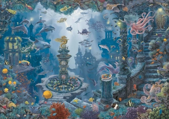 RAVENSBURGER Únikové EXIT puzzle Kids Potopená Atlantida 368 dílků