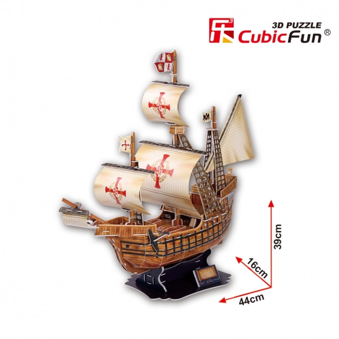 Puzzle 3D Loď Santa Maria
