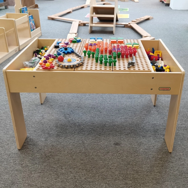 Dřevěný vzdělávací stůl Masterkidz s příslušenstvím STEM