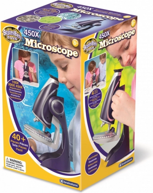 Mikroskop Brainstorm 450x pro děti