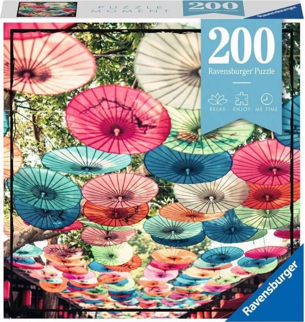 RAVENSBURGER Puzzle Moment: Deštníky 200 dílků